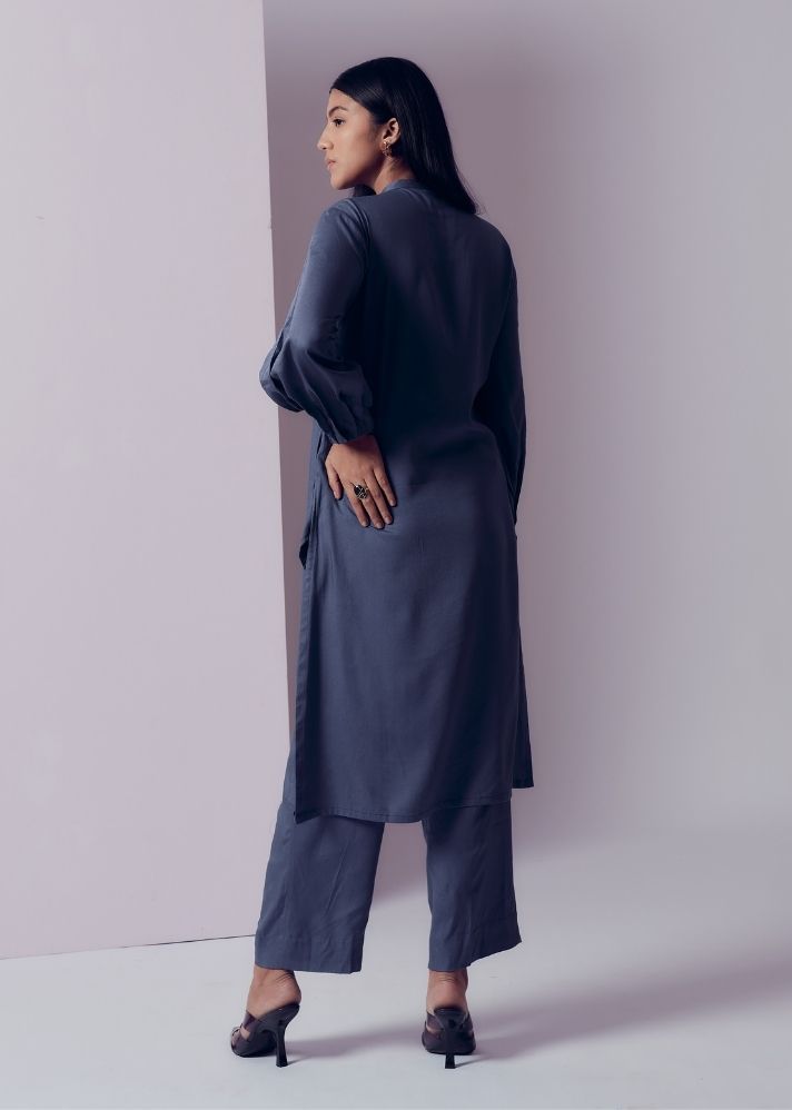 Napa Long Shirt- Blue Lagoon