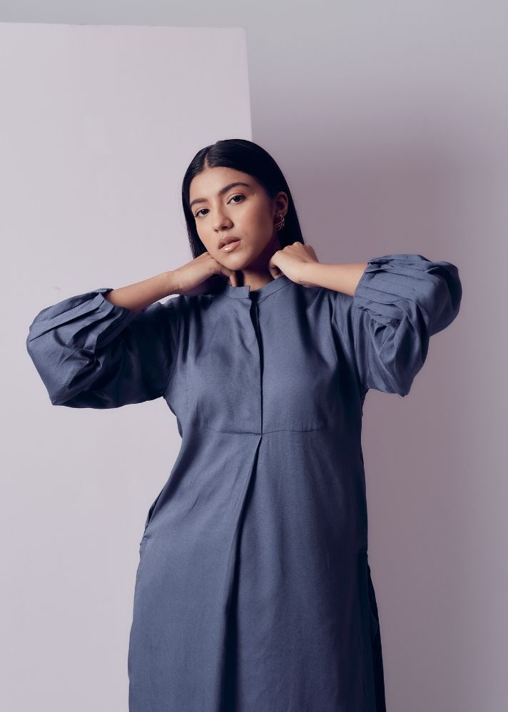 Napa Long Shirt- Blue Lagoon