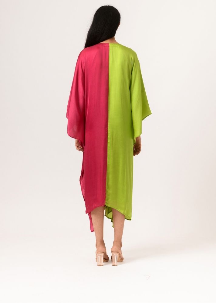 Green-Wine Kaftan