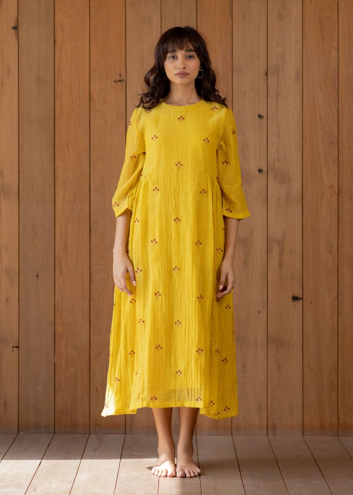 Ekra Sunny Yellow Dress
