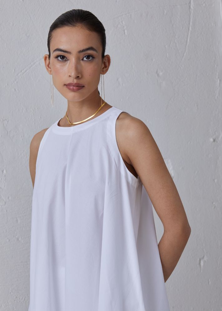 Audric Dress White