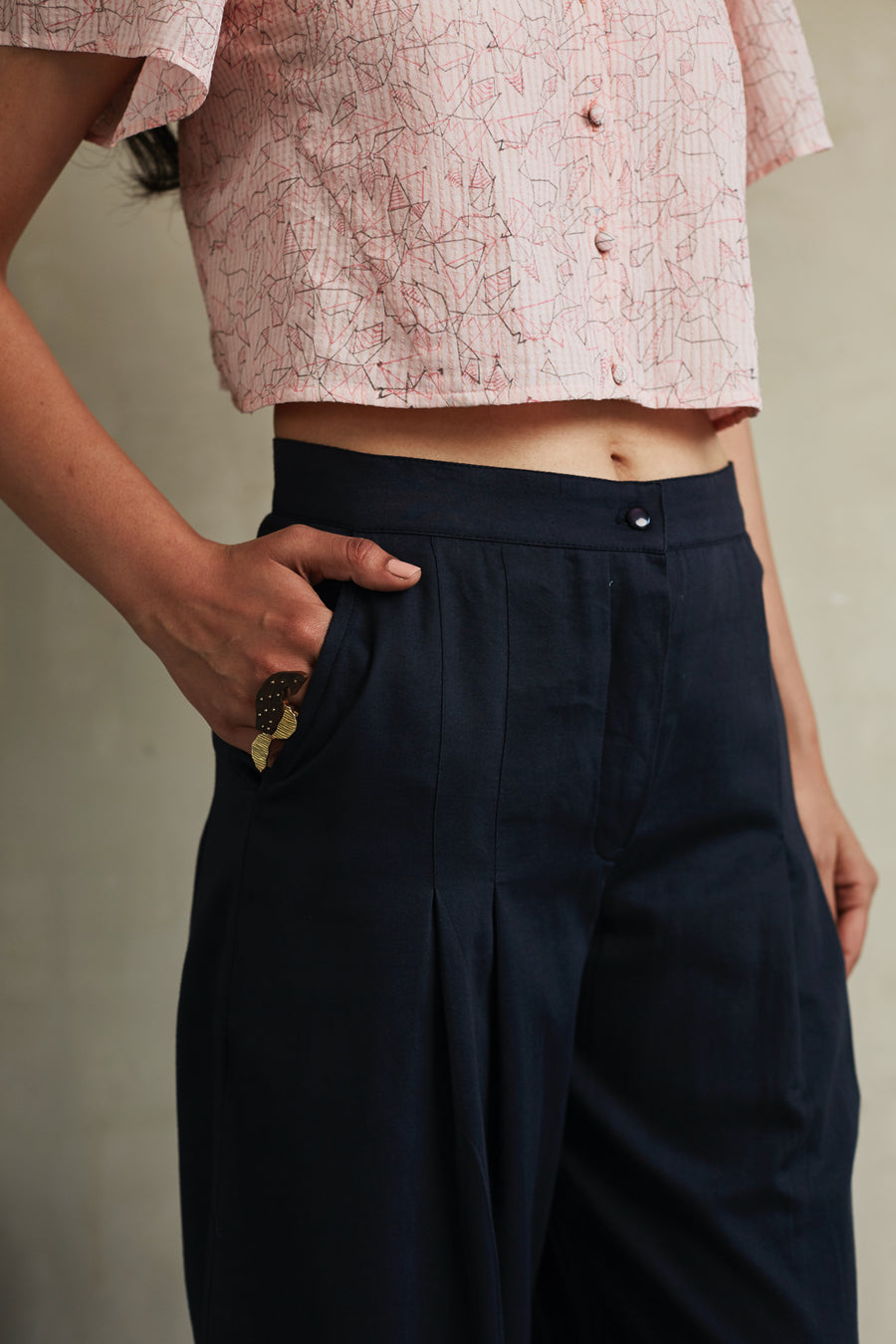 Plain and Simple Pleated Pants - onlyethikal