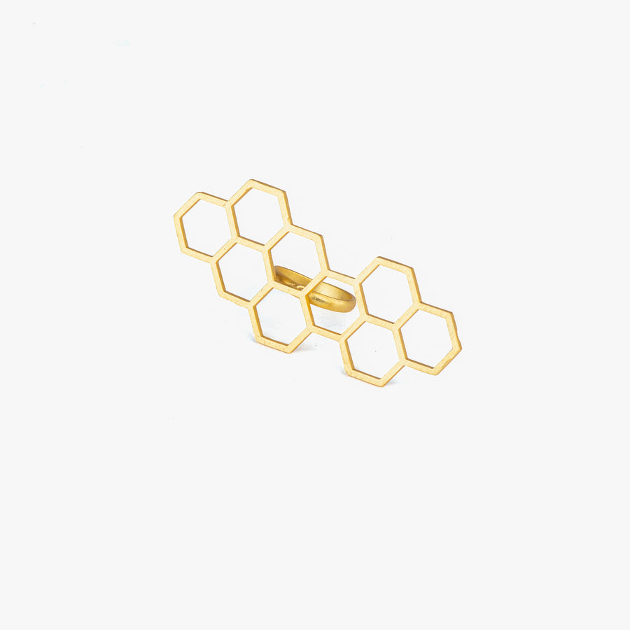Hexagon Ring - onlyethikal