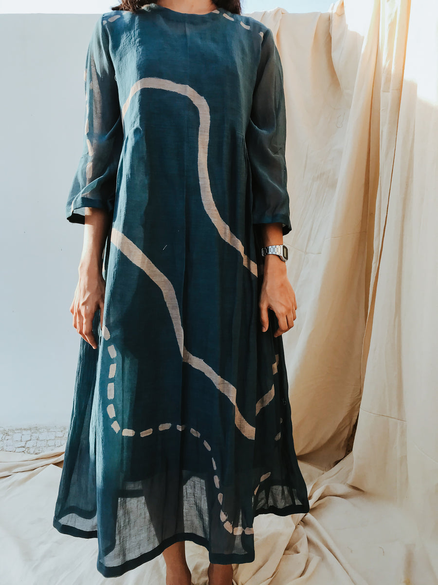 Indigo Blue Kara Dress - onlyethikal