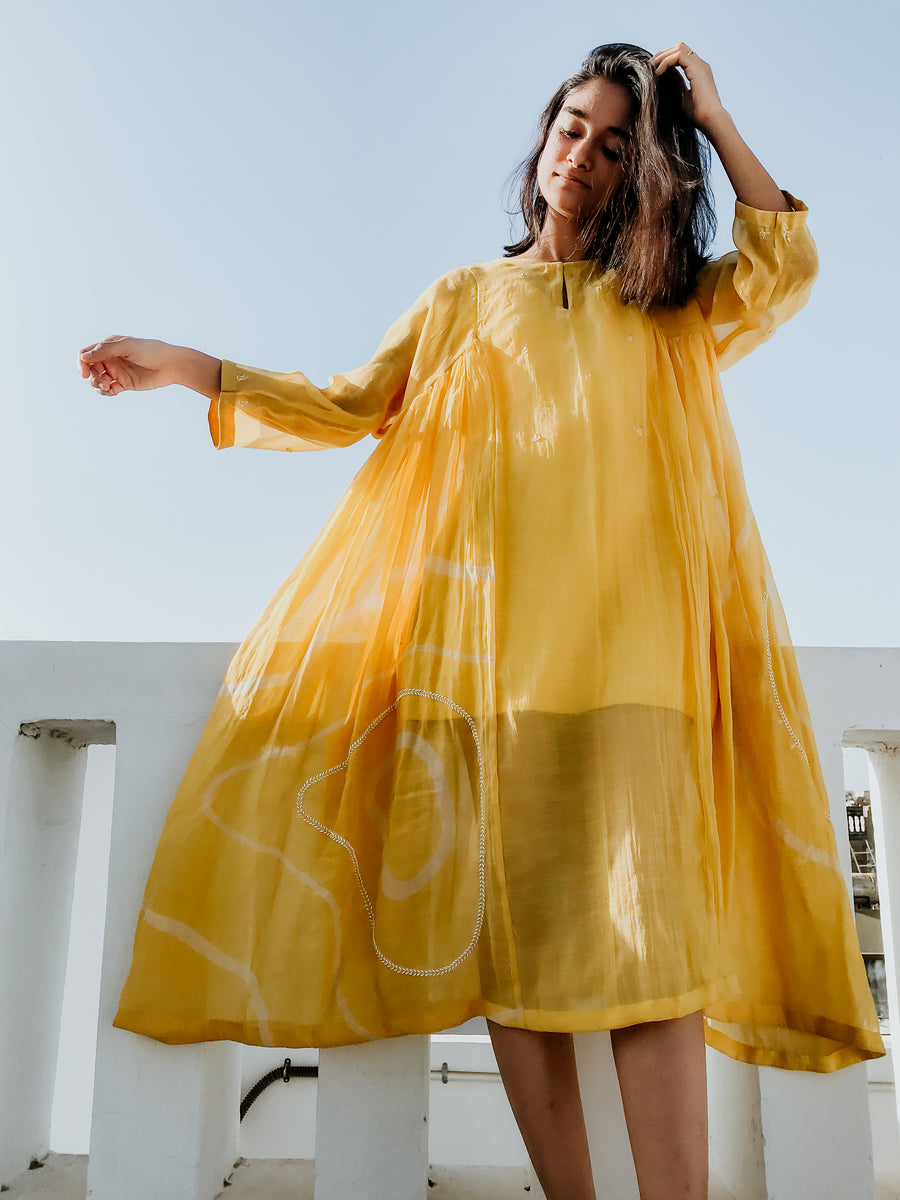 Sunny Yellow Ruzgar Dress - onlyethikal