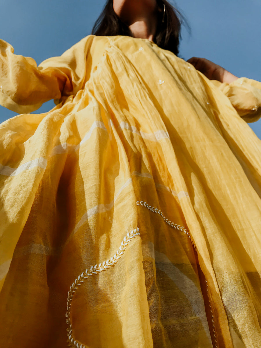 Sunny Yellow Ruzgar Dress - onlyethikal