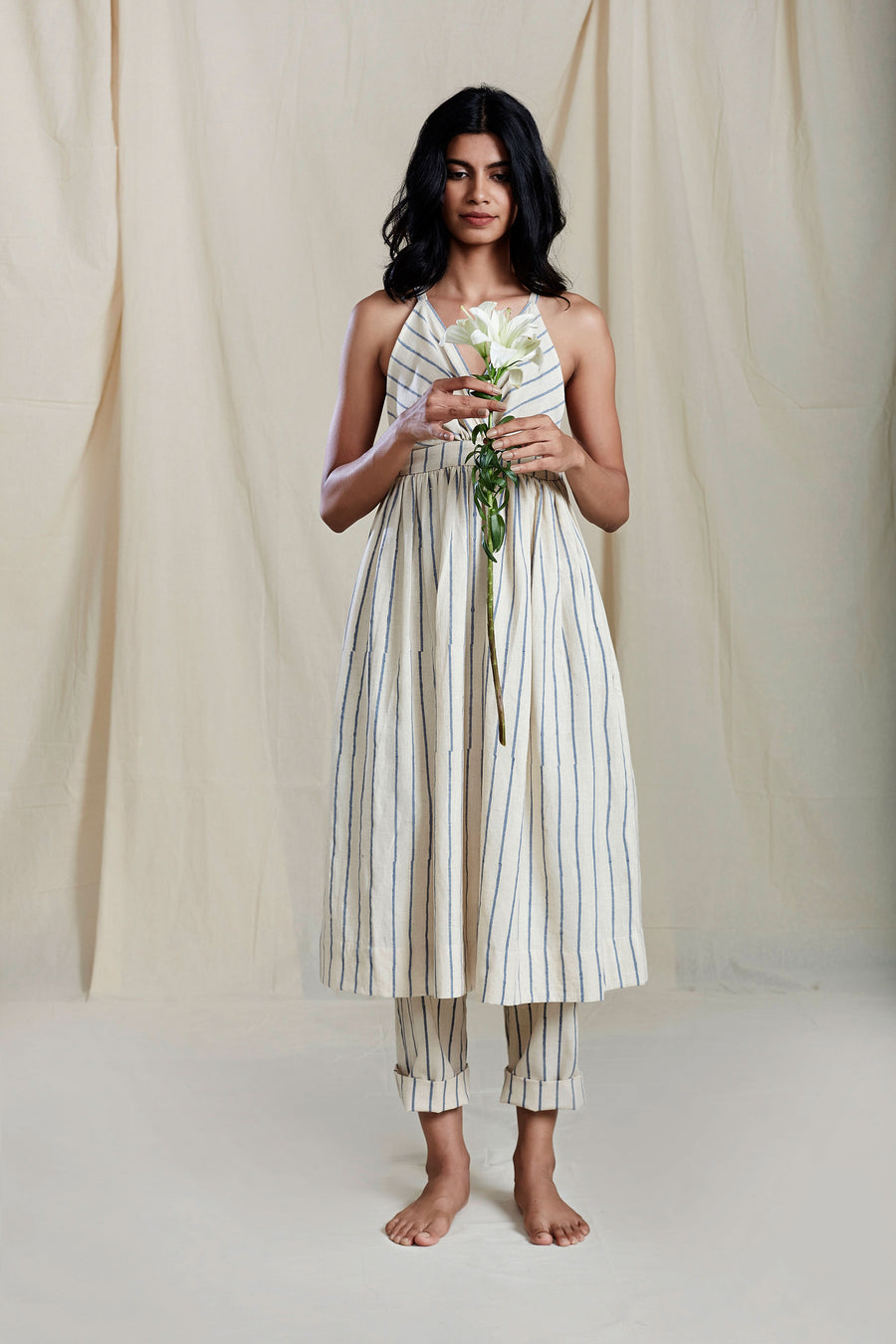 Vaya Dress And Pant Co-Ords Oatmeal - onlyethikal