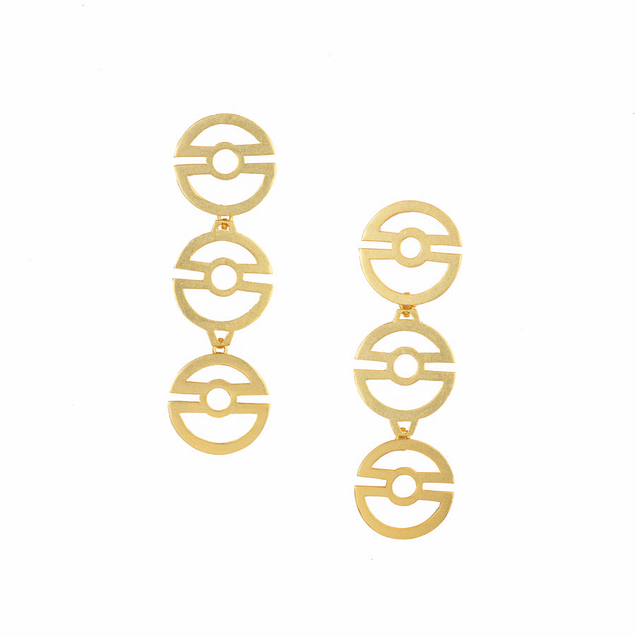 Three Circle Earrings - onlyethikal