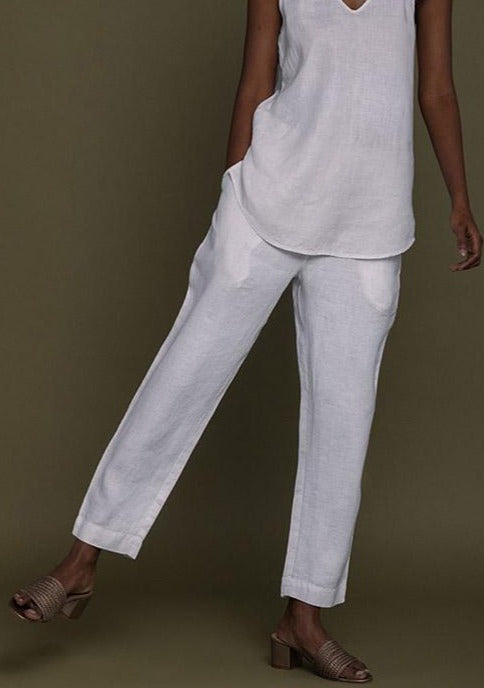Blankets on the Beach Pants - Coconut White - onlyethikal