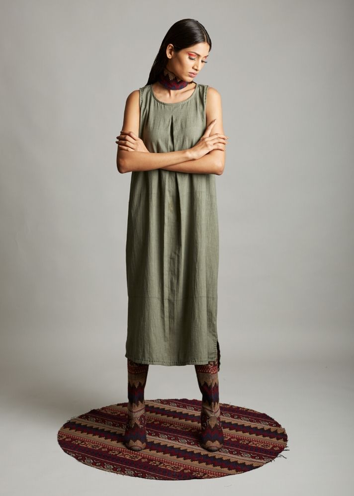 Organic cotton loose fitted dress - onlyethikal